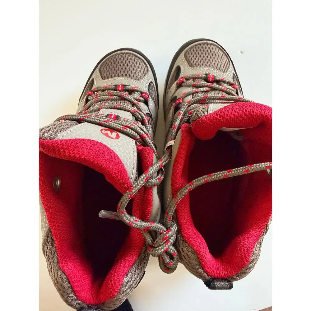 Merrell Moab 3 Mid Waterproof Hiking Boots Big Kid